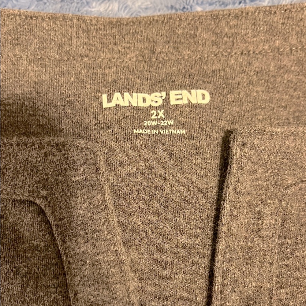 Lands' End gray shirt